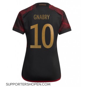 Tyskland Serge Gnabry #10 Borta Matchtröja Dam VM 2022 Kortärmad